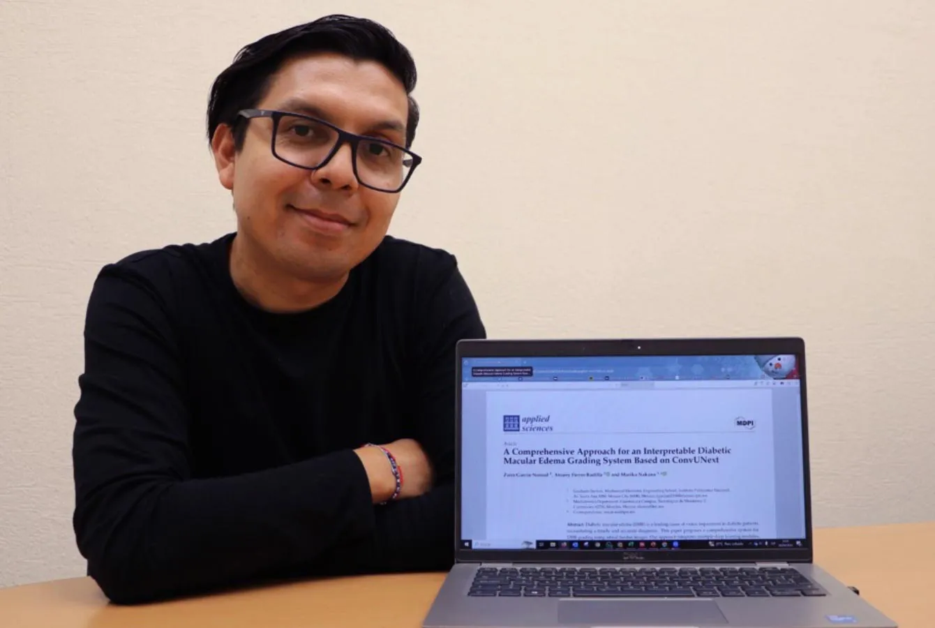 Atoany Fierro, profesor de la Escuela de Ingeniería y Ciencias del Tec campus Cuernavaca, publicó un artículo científico en la revista Applied Sciences el pasado 18 de agosto.