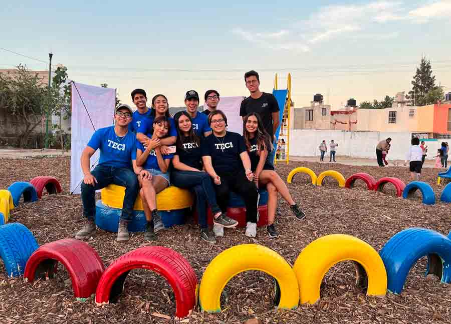 Parques urbanos en Zapopan son rehabilitados gracias a la labor de grupo estudiantil del Tec Guadalajara. 