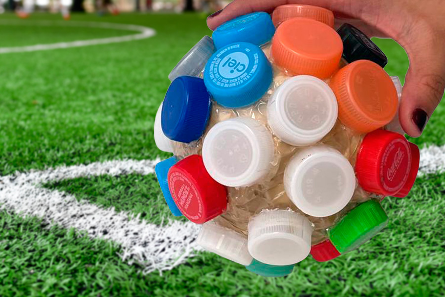 Bal&oacute;n desarrollado por las estudiantes de PrepaTec en Estado de M&eacute;xico.