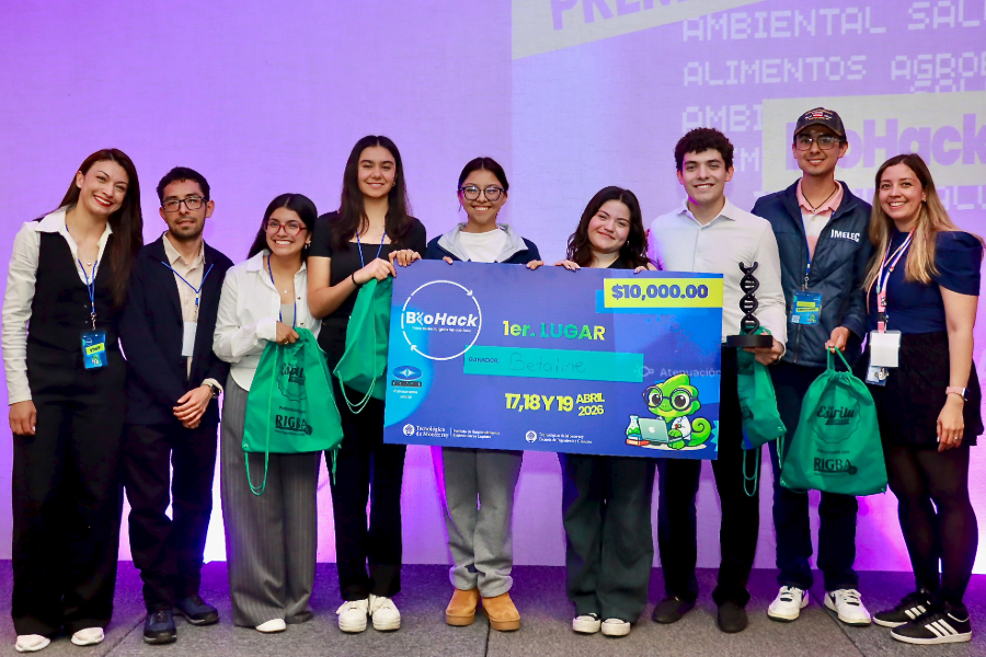 Betaline, equipo ganador del primer lugar de BioHack 2026 del Tec de Monterrey campus Chihuahua.