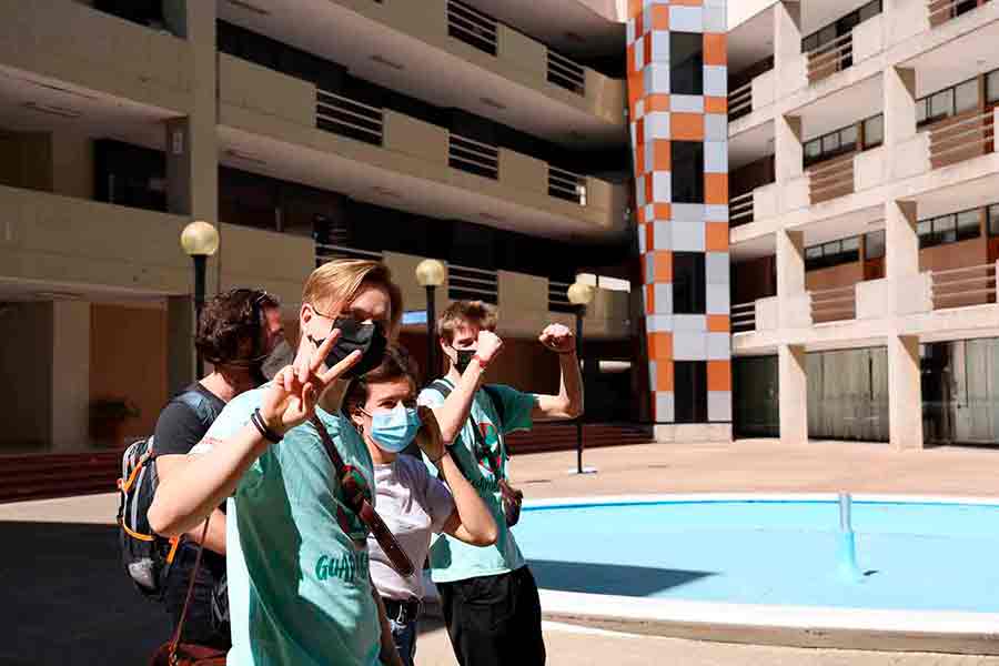 Bienvenida de estudiantes extranjeros al Tec Guadalajara.