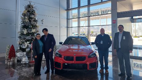 El equipo del Tec de Monterrey en BMW Group San Luis Potosí