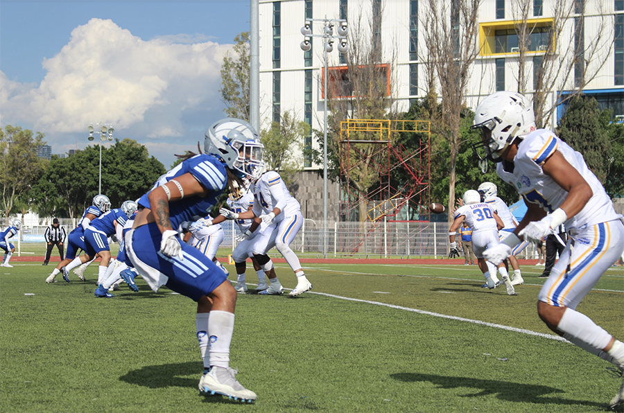 Inicia campaña para los Borregos de futbol americano del Tec campus Querétaro donde se mantienen invictos en la Conferencia Nacional.