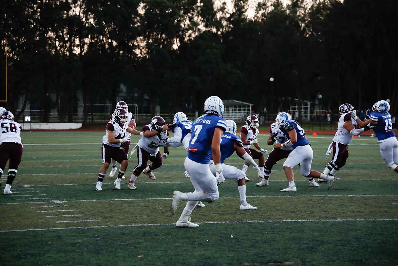 Borregos del Tec Guadalajara en la Liga ONEFA.