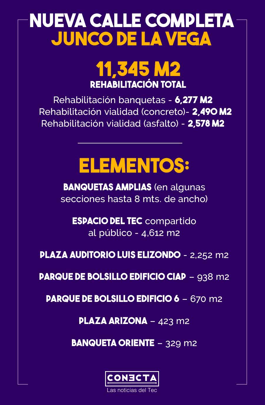 Gráfico calle completa Junco de la Vega