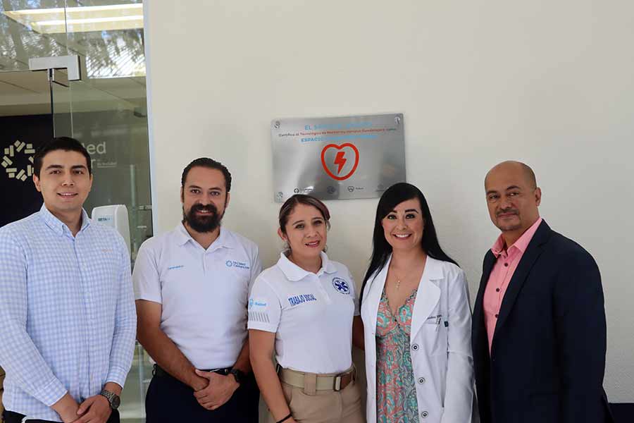 Tec Guadalajara y PrepaTec Santa Anita son espacios cardioprotegidos. 