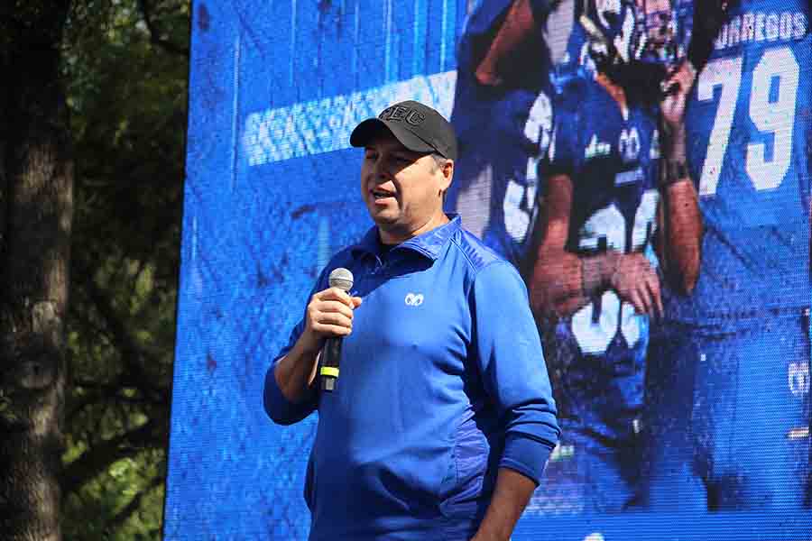 Carlos Altamirano, head coach de Borregos Monterrey.