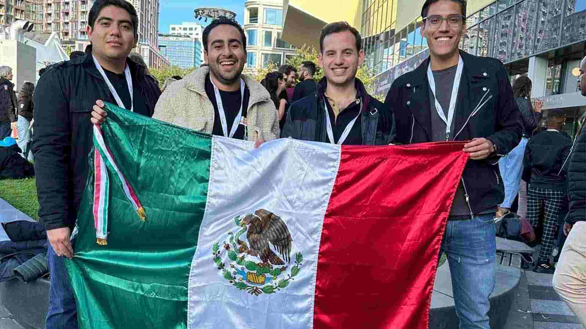 Los estudiantes a su llegada en Países Bajos