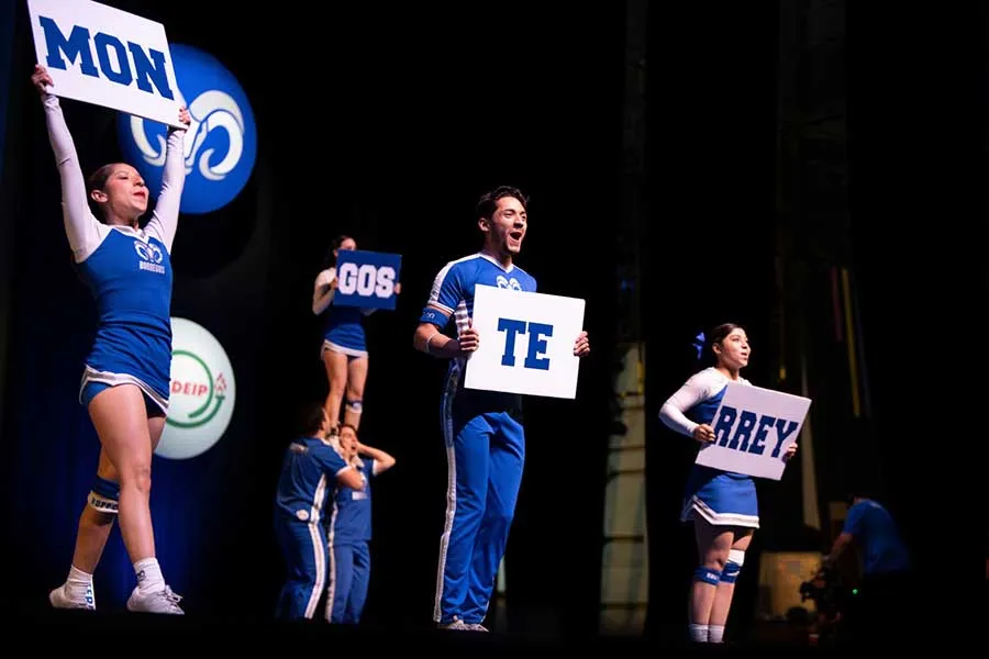 Equipo de animación del campus Monterrey campeón de CONADEIP 2025.