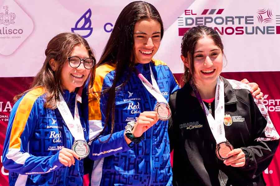 María Fernanda Ordaz, representante chiapaneca de patinaje en ruedas