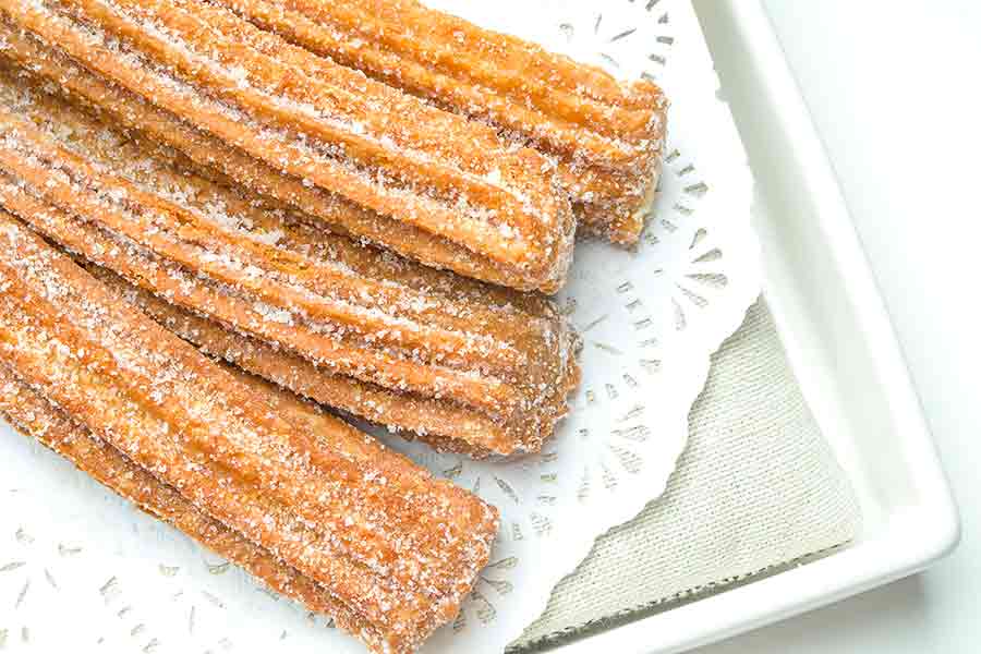 Los churros mexicanos pueden degustarse durante la temporada de invierno en México