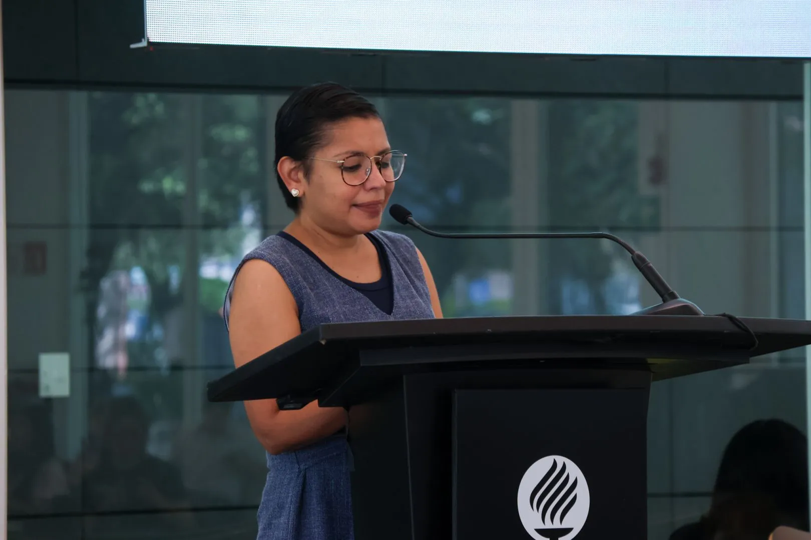 Dr. Ana Vanoye en el panel