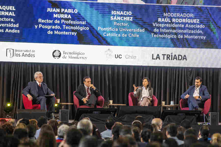 Rectores de La Tríada en CIIE 2023