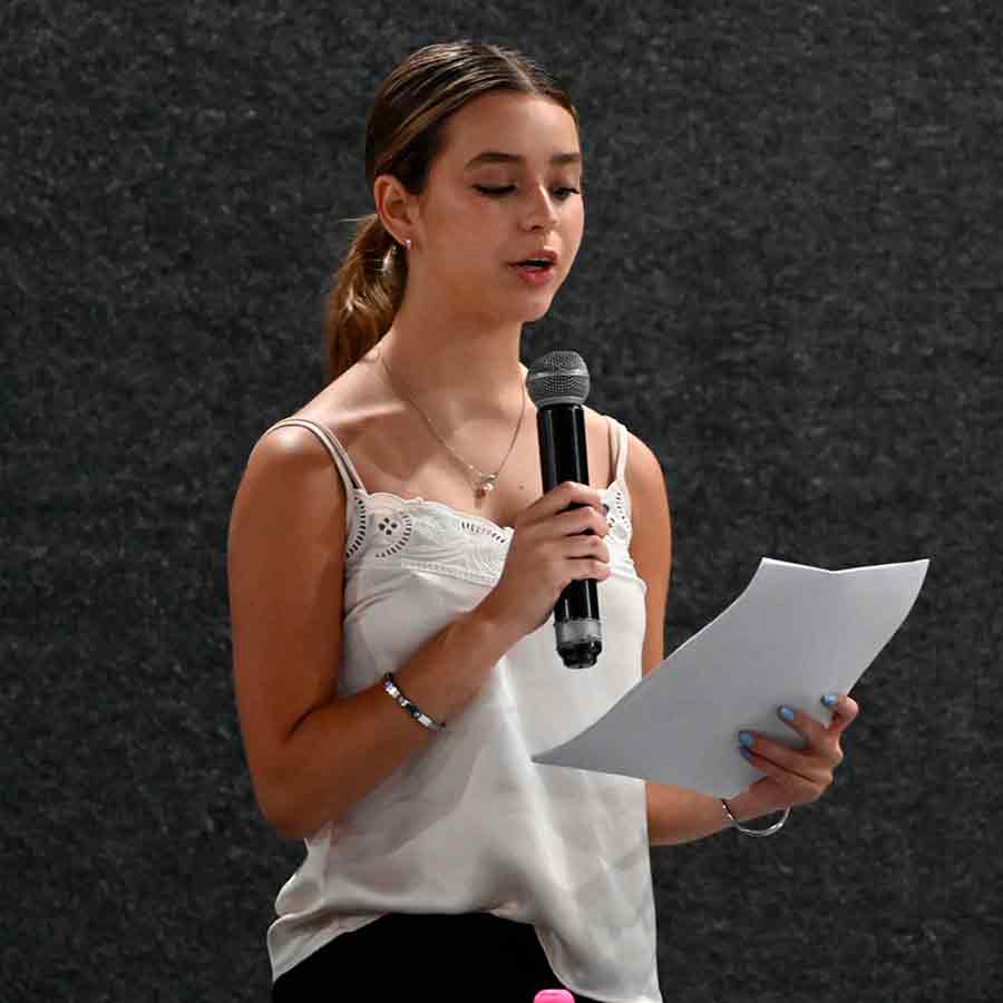 Concurso debate mar adentro, en el que triunfó la PrepaTec Guadalajara. 
