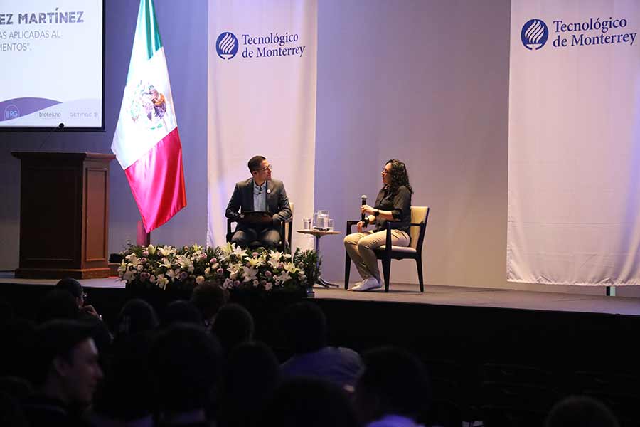 Tecnología para procesamiento de alimentos, en el congreso de biotecnología del Tec Guadalajara. 