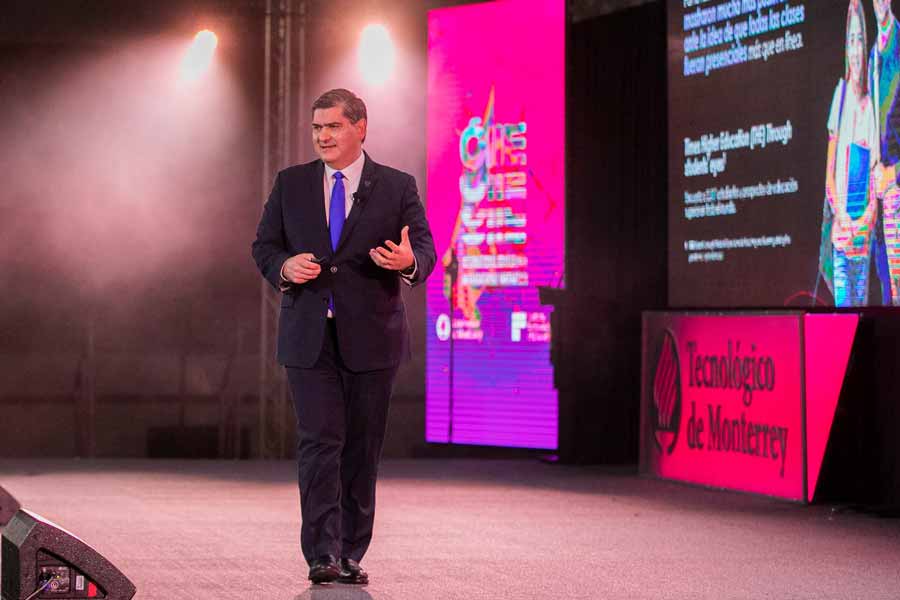 David Garza, rector y presidente ejecutivo del Tec de Monterrey.