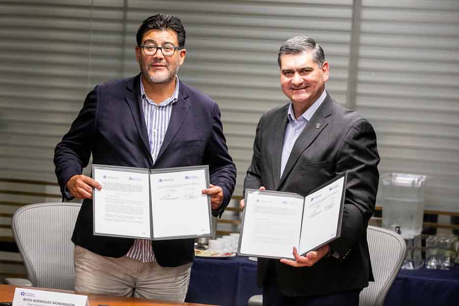 Firma del convenio Tec-TEPJF