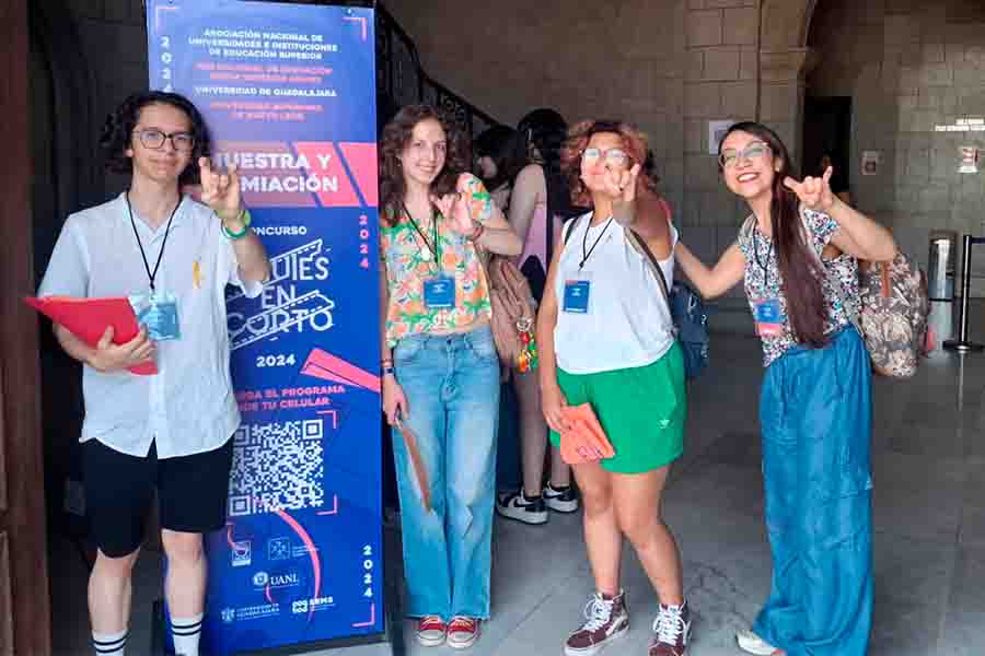 ¡Animado! Alumnos de PrepaTec Metepec llevan corto a festival nacional