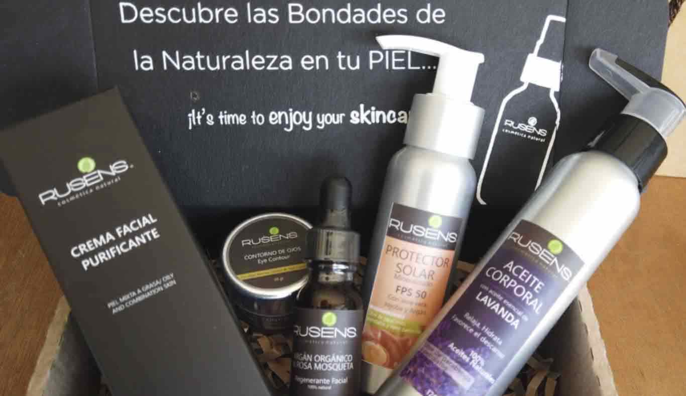 Productos de cosmética natural