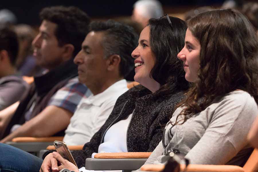 Con buenos ejemplos, Paulino Bernot arrancó sonrisas entre los asistentes