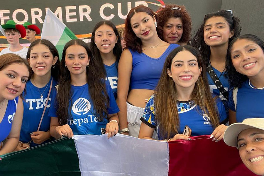 La Compañía de Danza del Tec campus Estado de México en la Performer Cup 2024 celebrada en Italia.