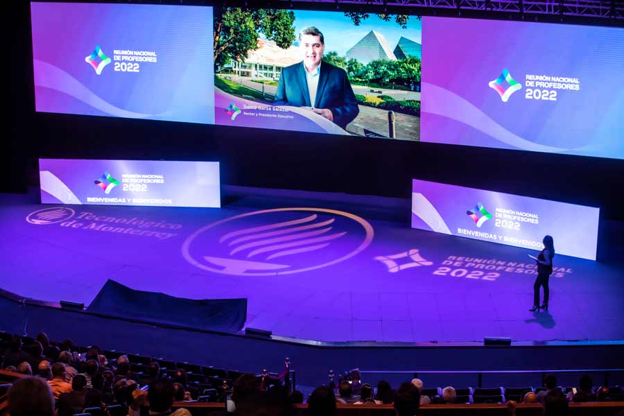 La Reunión Nacional de Profesores convocó a docentes de todas las regiones del Tec.