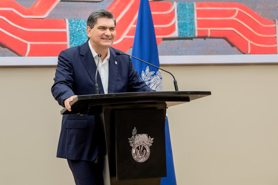 David Garza, rector y presidente ejecutivo del Tecnológico de Monterrey.