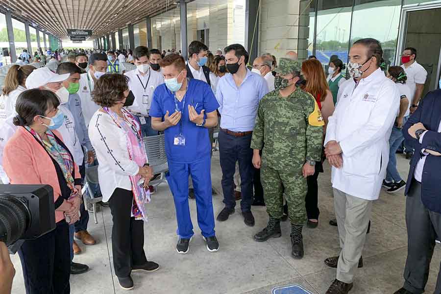 Delfina Gómez en el Tec