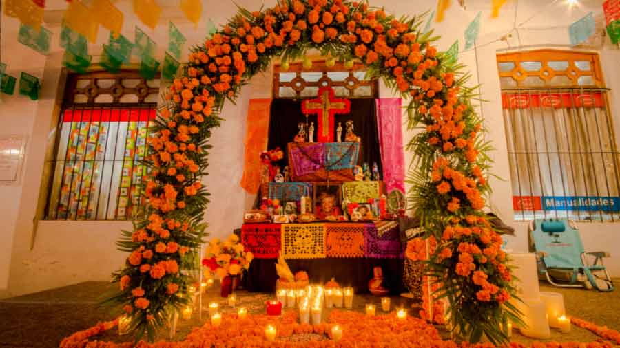 Altar del día de muertos