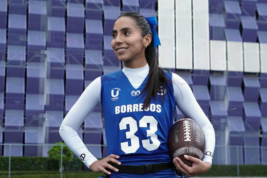 Diana Flores obtuvo medalla de oro en The World Games con la selección mexicana de flag football.