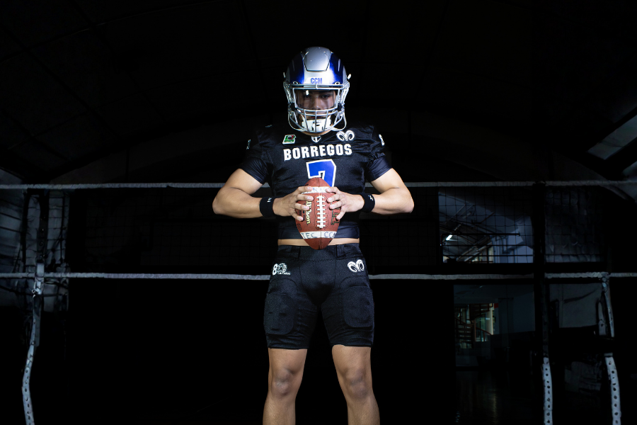 Retrato de Diego Támez.