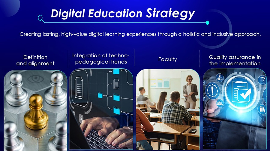 descripción de la estrategia digital del Tec
