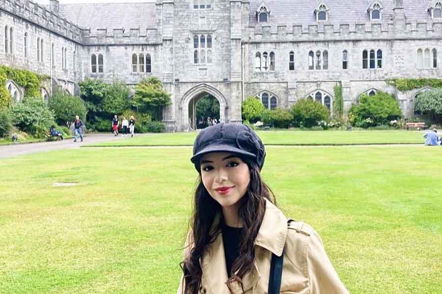 Elly Robles tuvo dos estancias internacionales de investigación, una de estas en Irlanda.