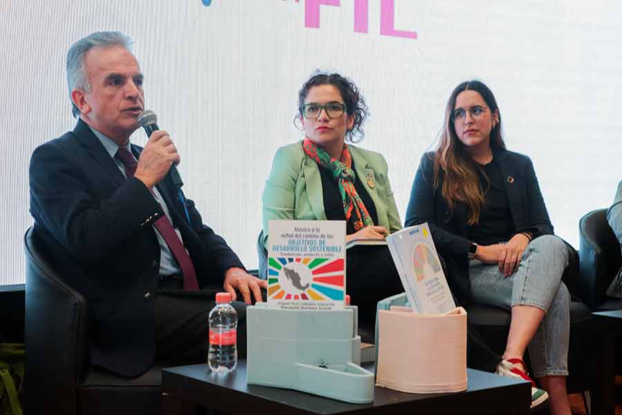 Retos de los ODS, presentados en el marco de la FIL Guadalalajara 2024.