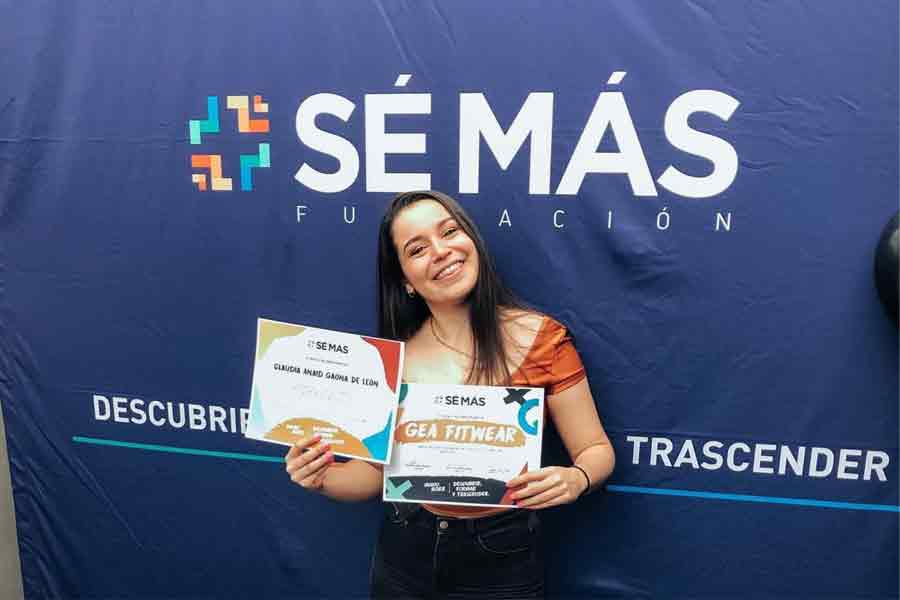 Emprendedora ganadora de Se Más 