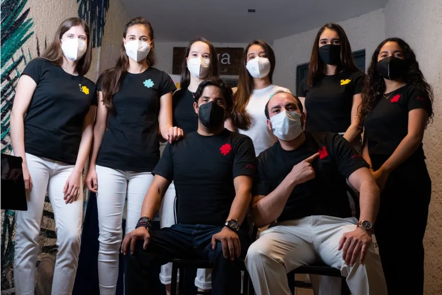 Equipo de trabajo de la Asociación MARE
