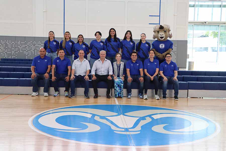 Equipos de Borregos Monterrey de voleibol femenil.