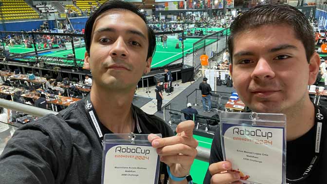 estudiantes de tec tampico participando en competencia mundial de robótica