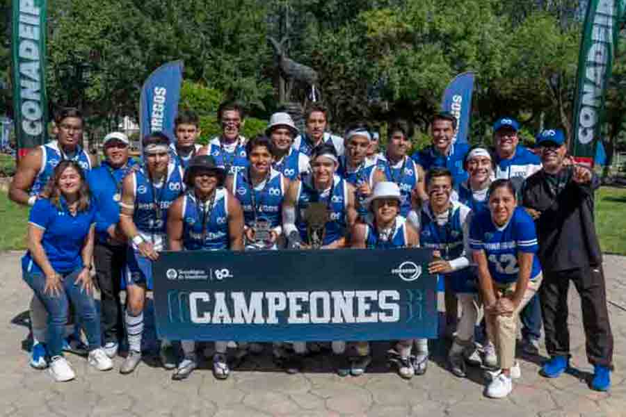 Equipo saltillense campeón flag football CONADEIP