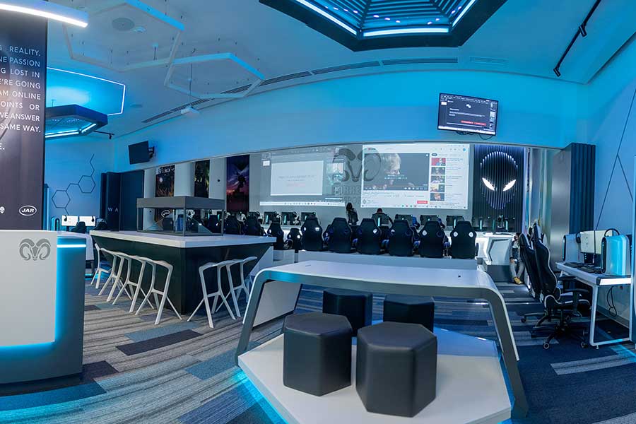 Esports Arena Borregos Alienware del campus Monterrey.