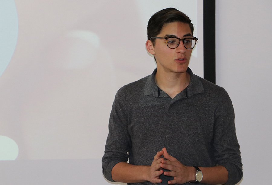 Alejandro Castañeda, estudiante de medicina