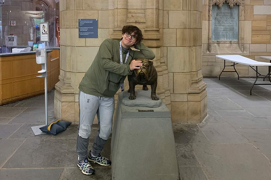 Sebastián Ramírez en Yale