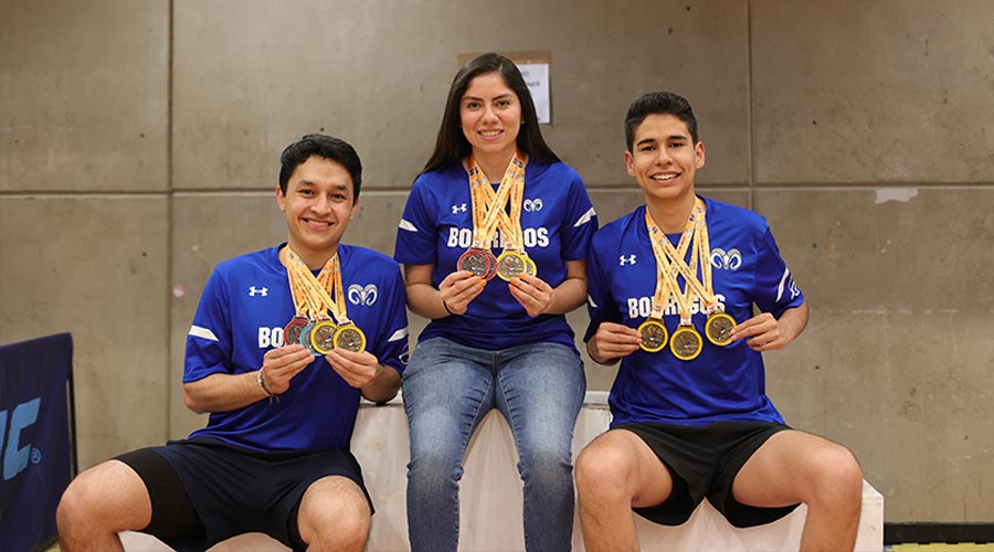 Estudiantes de Tec campus Ciudad de México ganan torneo nacional de tenis de mesa