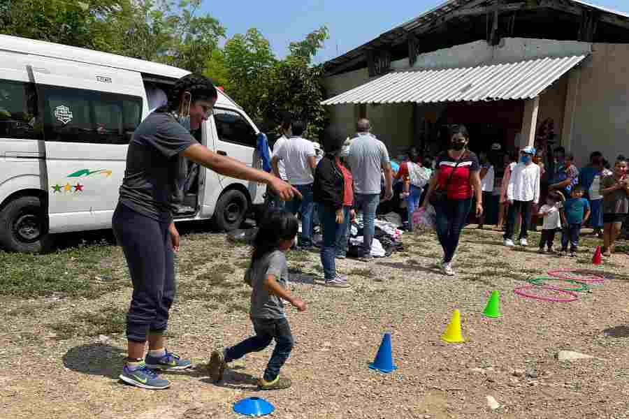 Juegos y talleres son el motor para impulsar a las niñas y los niños