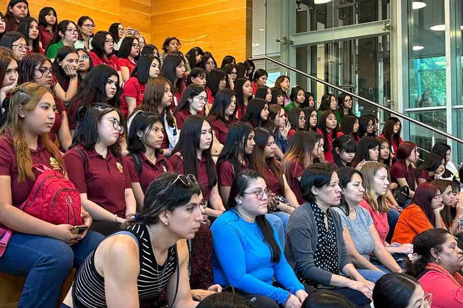 Alumnas participantes en el Women Mentoring STEM.