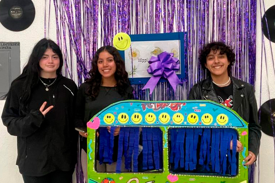 De izquierda a derecha: Natalia, Abril y Mariana.