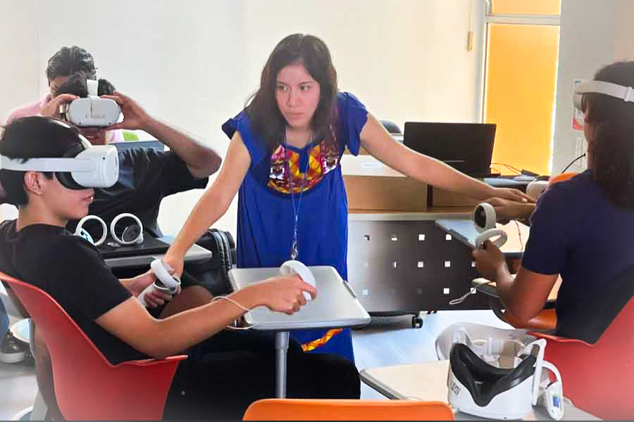 Estudiantes PrepaTec Chiapas hacen radio en el metaverso