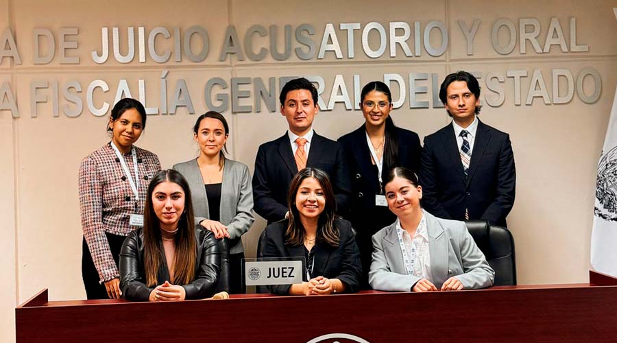 Estudiantes de Derecho del Tec campus Querétaro ganan concurso de litigio oral penal