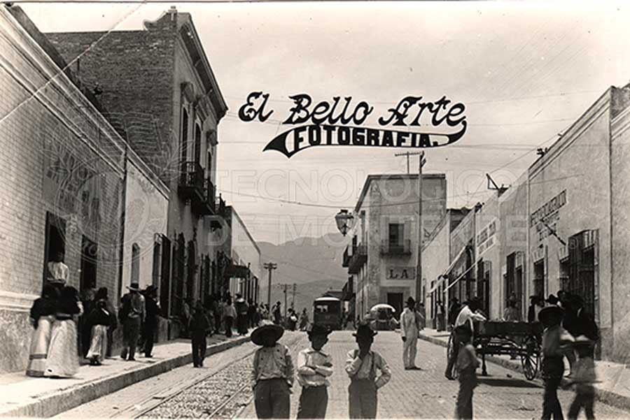 El estudio fotográfico "El bello arte", de Jesús Sandoval.