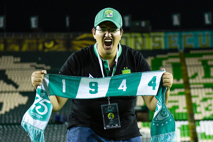 Paulo en el estadio León